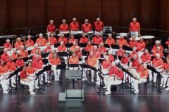 Venice Concert Band 2015 with Director Bill Millner in Venice Performing Arts Center.