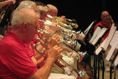 Venice Concert Band trumpets