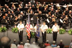 Annual November concert honoring veterans.