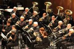 Venice Concert Band brass section
