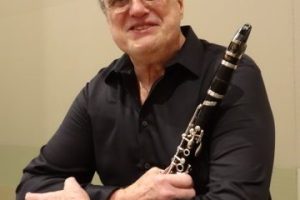 John Fullam, clarinet soloist, April 2022