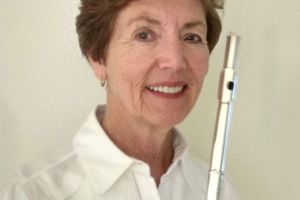 Mary Deur, flute soloist, March 2022