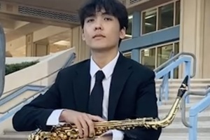 Sean Burns, Alto Saxophone soloist, January 22, 2024