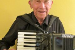 Bill Millner, accordion soloist, January 2020