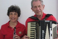 Susan Aaron, oboe soloist, and Bill Millner, accordion soloist.